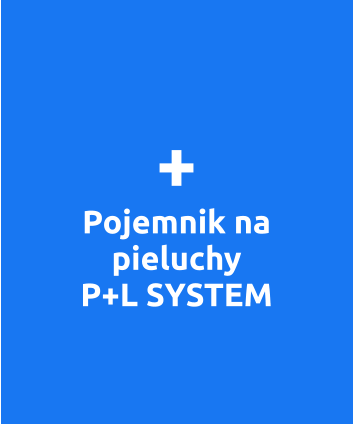 + Pojemnik na pieluchy  P+L SYSTEM